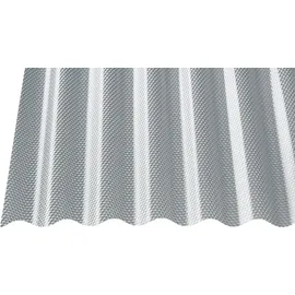 Gutta PC Wabe Sinus Profilplatte 76/18 250 x 104,5 cm klar