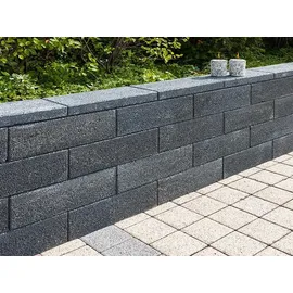 Diephaus Mauerstein 45 x 22,5 x 16,5 cm Dunkelgrau