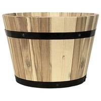 Pflanzwerk Pflanzwerk® Pflanzkübel Cup - Akazien Holz - Ø 55 cm x Höhe 38 cm