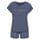 VIVANCE DREAMS Damen Shorty blau-gestreift Gr.36/38