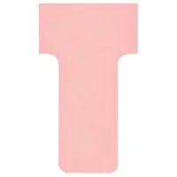 NOBO T-Karten, Größe 1, 100 Stück, pink