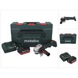 Metabo WB 18 LT BL 11-125 Quick Akku Winkelschleifer 18 V 125 mm Brushless + 1x Akku 10,0 Ah + Ladegerät + metaBOX