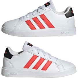 adidas Grand Court Lifestyle Tennis Lace-Up Cloud White / Bright Red / Core Black 28