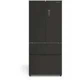 CREATE / FRIDGE STUDIO FRENCH DOOR PRO 509 / Kühlschrank im French-Door-Stil 509L Schwarz / 83,3 x 63,5x 191,2cm / No Frost, Urlaubsmodus, antibakteriell, Touch-Elektronik, 160W