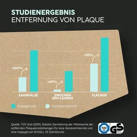 happybrush Eco Vibe 3 Black-Mint