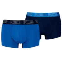 Puma Men Everyday Trunks Marine/Blau Baumwolle Small Herren