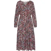 LASCANA Maxikleid Blumenprint Mehrfarbig 34