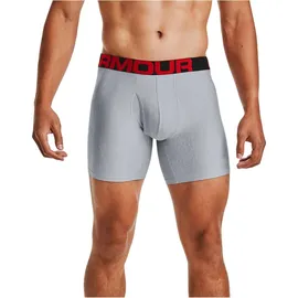 Under Armour UA Tech 6 Boxerjock mod gray light heather/jet gray light heather-011 S 2er Pack