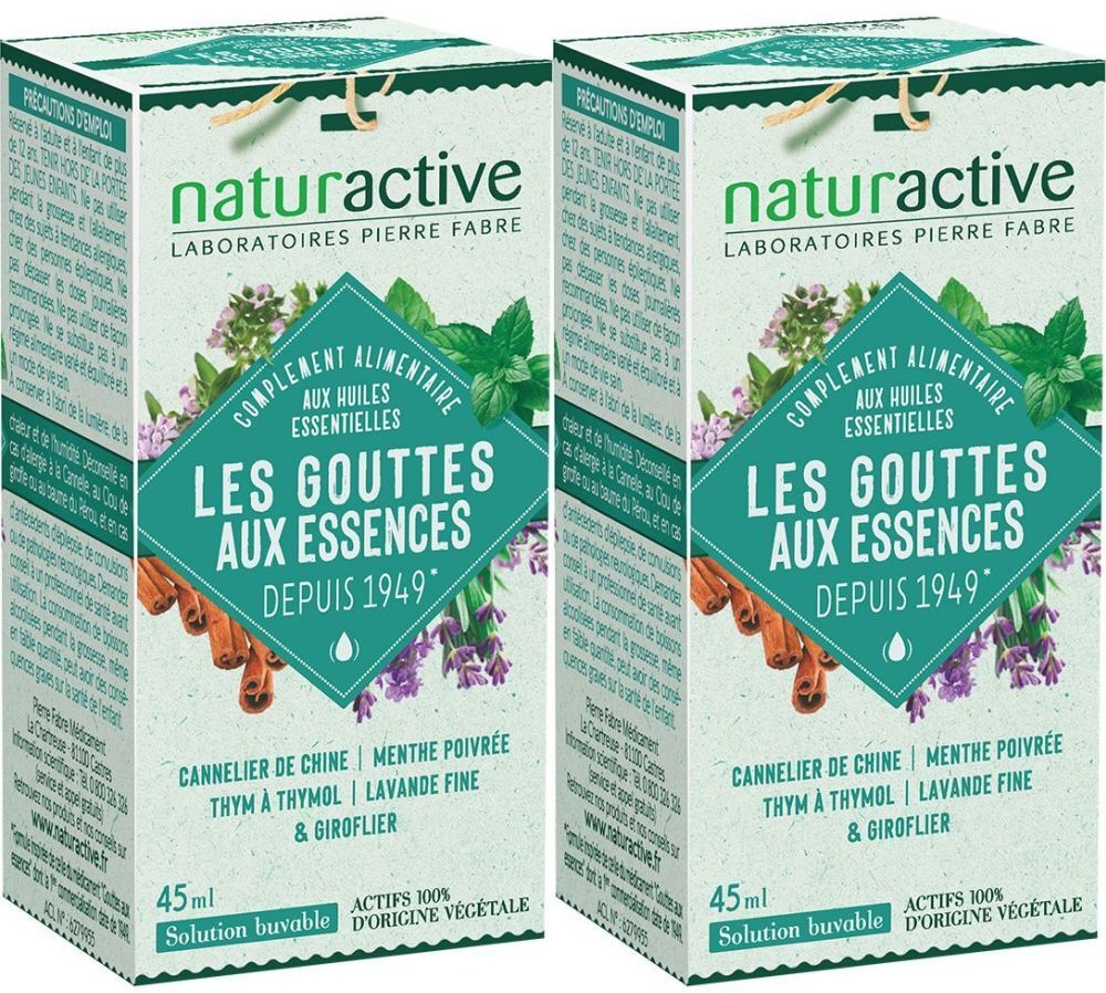naturactive Les Gouttes aux Essences 2x45 ml huile
