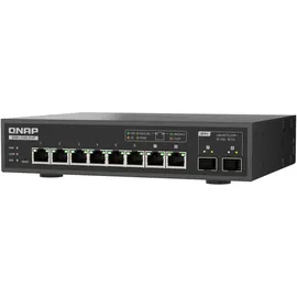 QNAP QSW-L3208-2C6T 6 ports 10GbE RJ45, 2ports 10G SFP+/ NBASE-T Combo Switch
