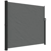 vidaXL Aluminium Seitenmarkise 180 x 500 cm Anthrazit