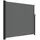 vidaXL Aluminium Seitenmarkise 180 x 500 cm Anthrazit