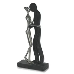 Moritz Skulptur Tänzer stehend 41 x 7 x 19 cm Holz Deko Figur Tischdeko