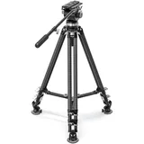 leofoto Carbon-Dreibeinstativ LVC-253C Doppelrohr + Videoneiger BV-20