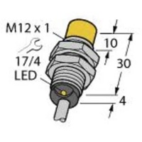 Turck Sensor nicht bündig NPN, Schließer NI5-G12K-AN6X