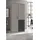 WIMEX Drehtürenschrank Cottbus 90 x 199 x 58 cm Grau/Weiß