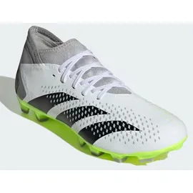 Adidas Herren Fussball-Kunstrasenschuhe Predator, FTWWHT/CBLACK/LUCLEM, 46 2⁄3