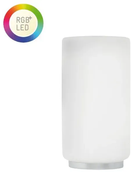 Müller-Licht LED-Tischleuchte Zylinder 8W RGB + Weiß 2700k inkl. Fernbedienung