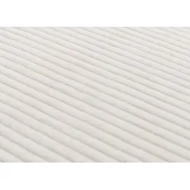 Mendler 2er-Set Esszimmerstuhl Littau, Stuhl Küchenstuhl Hochlehner, Stoff/Textil Cord Holz ~ creme, dunkle Beine