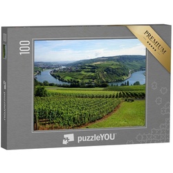 puzzleYOU Puzzle Das Moseltal, 100 Puzzleteile, puzzleYOU-Kollektionen Luxemburg