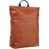 Leonhard Heyden Laptop Rucksack Hamburg 14,1" cognac