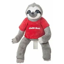 Plüschtier Pedri, Faul im T-Shirt, 100 cm – Ein farbenfroher Riese zum Kuscheln