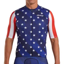 Sporttrikot Herren LTD Fahrrad Aero Trikot - Stars & Stripes ZOOT L