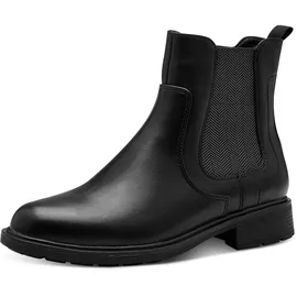 Jana Damen Stiefeletten ohne Absatz mit Reißverschluss Vegan, Schwarz 38 EU
