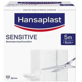 BEIERSDORF Hansaplast Sensitive Heftpflaster 5 m x 6 cm 1 St.