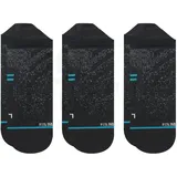 Stance Run Light Tab Socken 3 Paare Schwarz 35-37