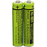 Cerepros BK-40AAABU Akkupacks für Panasonic BK40AAABU Highpower Corun schnurloses Telefon, 1,2 V, 400 mAh, 2 Stück