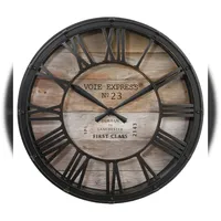 Atmosphera Vintage 39,0 cm Wanduhr braun
