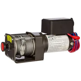 Ribimex Seilwinde 2,2 Tonnen Metall schwarz