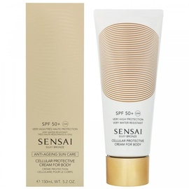 Sensai Silky Bronze Cellular Protective Cream for Body LSF 50+ 150 ml