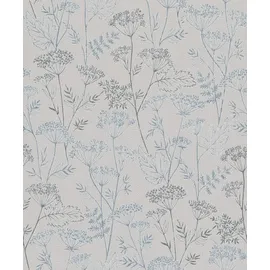 Marburg Vliestapete Flora Haven 53 cm x 10 m grau 34193
