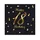 Playflip 20 Servietten schwarz gold Zahl 18