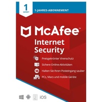McAfee Internet Security 2021, 1 User, 1 Jahr, ESD (deutsch) (Multi Device)