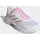 adidas Damen Courtjam Control 3 Tennis Shoes, Cloud White/Silver Metallic/Lucid Pink, 41 1/3 EU
