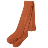 vidaXL Kinderstrumpfhose Strumpfhose Kinder Strickstrumpfhose Baumwolle Cognac 92 - 92