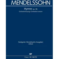 Carus-Verlag Stuttgart Hymne (Klavierauszug, auch Orgelauszug): Drei geistliche Lieder