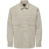 Only & Sons Langarmhemd Beige L