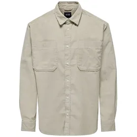 Only & Sons Langarmhemd Beige L