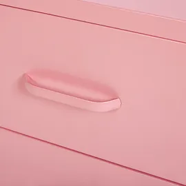 Beliani Nachtschrank Malavi 43 x 40 x 55 cm Rosa