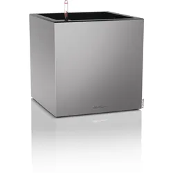 Lechuza Pflanzkübel eckig Canto Premium Low 40 silber