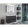 Posseik Limes Badschrank-Set 33,0 x 25,0 x 41,4 cm Grau