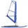 vidaXL Aufblasbares SUP-Board mit Segel Set Blau und Weiß
