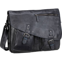 Greenburry Laptoptasche Vintage Washed Laptoptaschen   Schwarz 