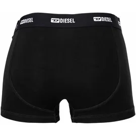 Diesel Herren Boxershorts, 3er Pack - DAMIEN-UTLT, Trunks, Cotton Stretch Schwarz M