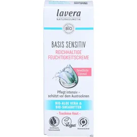 Lavera Basis Sensitiv Reichhaltige Feuchtigkeitscreme 50 ml