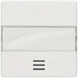 Siemens 5TG6211 DELTA i-system Wippe mit Fenster und Schriftfeld, titanweiß